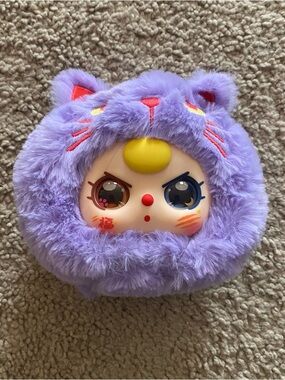 Baby Three First Generation purple cat special duo eyes